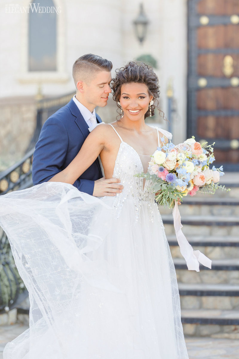 fairy tale blue wedding theme67