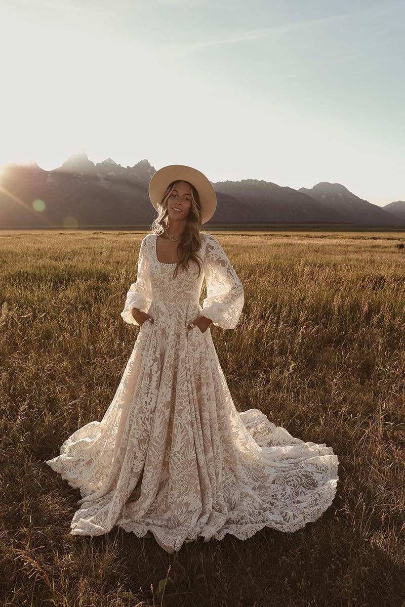 Picture4 long sleeve lace wedding dresses